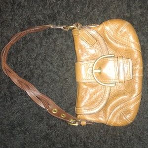 Vintage leather Coach purse
